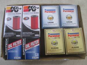 lot 52 image: (EW3) Assorted New Oil Filters...