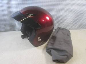 lot 58 image: (CS) Motorcycle Helmet with Visor a...