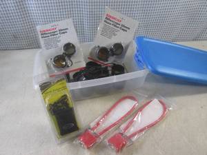 lot 61 image: (CSB) 2 Gun Locks, Lens Cleaning Cl...