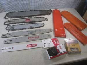 lot 70 image: (BSB) Assorted Chainsaw Bars, Guard...