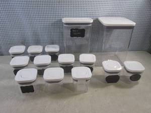 lot 88 image: (A-2) 14 OXO Kitchen Storage Contai...