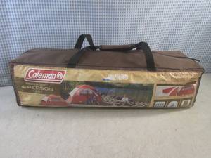 lot 115 image: (EW6) Coleman Rosewood 4-Person Ten...