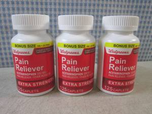 lot 136 image: (EC1) 3 Bottles of Extra Strength P...