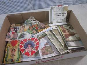 lot 201 image: (BSB) Flat of Assorted Vintage Post...