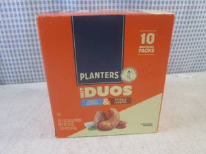 lot 221 image: (B-1) Box of 10 Bags Planters Nut D...