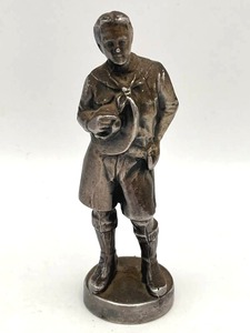 Vintage Boy Scouts of America BSA "The Ideal Scout" McKenzie Statue, 4 1/4" Tall
