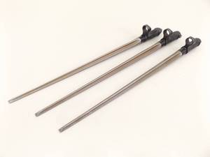 lot 54 image: 3 Vintage 12 Blade SKS Spike Bayonets