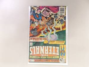 lot 77 image: Vintage 1976 Marvel The Eternals #2 Comic Book