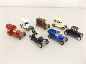lot 87 image: Lot of 7 Rare Vintage Efsi Holland Die Cast Trucks