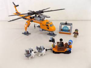 lot 98 image: Retired COMPLETE LEGO City #60034 Arctic Helicrane 