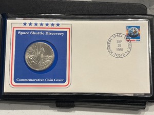 lot 3 image: 1988 Space Shuttle $5 Dollar Commemorative Coin