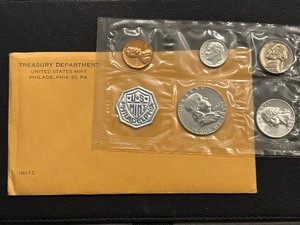 lot 5 image: 1962 Proof Set