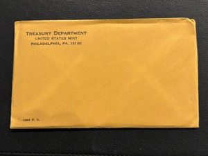 lot 7 image: 1964 Proof Set Unopened Envelope