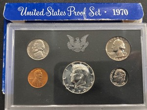 lot 10 image: 1970-S Proof Set