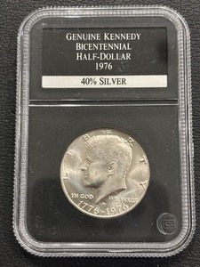 lot 26 image: 1976-S Bicentennial Silver Half Dollar