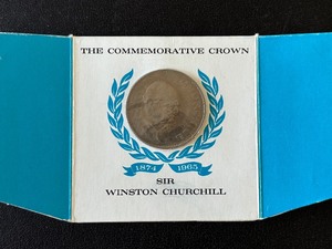lot 73 image: 1965 Churchill Commemorative Crown