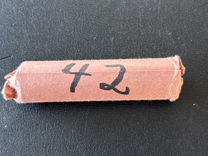 lot 77 image: 1942 Lincoln Wheat Cent Roll