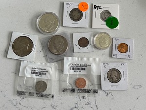 lot 99 image: Assorted Coins