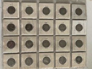 lot 114 image: Buffalo and Liberty V Nickels