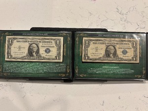 lot 189 image: Blue Seal Silver Certificates