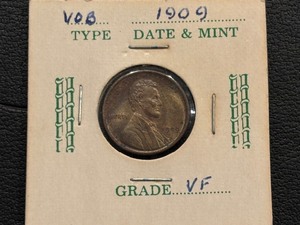 lot 146 image: 1909 VDB Lincoln Cent