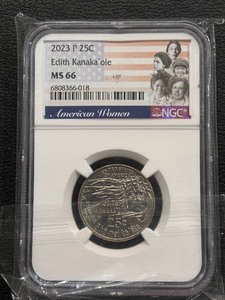lot 154 image: 2023-P American Women Quarter NGC MS66