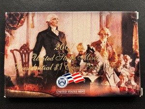 lot 172 image: 2007 Presidential Dollar Proof Set