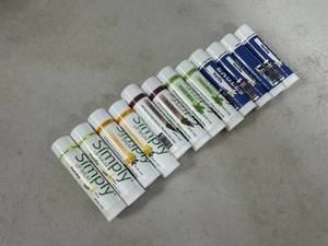 lot 142 image: 12 New Natural Beeswax Lip Moisturizer