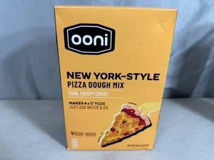 lot 160 image: New Box of Ooni New York Style Pizza Dough Mix