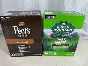 lot 178 image: 46 New Keurig K-Cup Coffee Pods - Dark Roast
