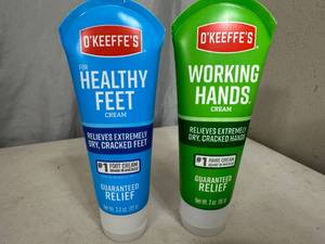 lot 187 image: New OKeefes Working Hands and Healthy Feet Cream