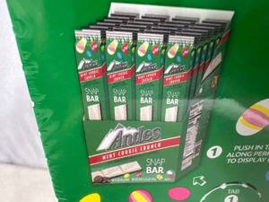 lot 239 image: New Case of 24 Andes Mint Cookie Crunch Snap Bars