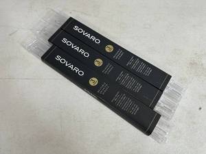 lot 288 image: 3 New Sets of Sovaro Reusable Straws with Cleaning Brushes