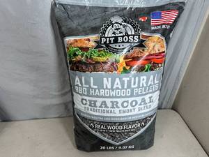 lot 311 image: New 20 lb Bag of Pit Boss BBQ Hardwood Pellets
