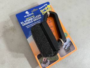 lot 335 image: New Mr. Bar-B-Q Scrub Daddy Bristle Free Griddle Brush