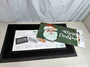 lot 21 image: New Switch Mat Welcome Mat with Switchable Insert