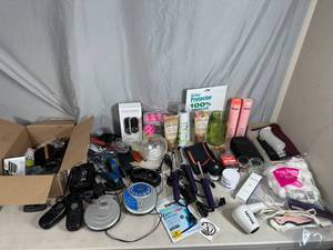lot 59 image: Electronics, Hair Care, Beauty Supplies, and More