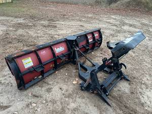 lot 1 image: 8.5 ft Western MVP Plus V-Plow Snowplow with Ultramount System
