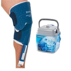 lot 8 image: MSRP $400 Breg Polar Care Kodiak Cold Therapy System With Knee Wrap - Like New Condition