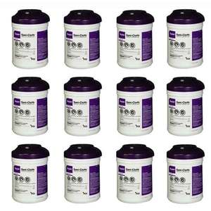 lot 15 image: MSRP $150 1 Case (12 Containers) NEW Sani-Cloth Germicidal Disposable Large Wipes 160 Wipes Each Tub  Effective Against Bacteria & Viruses, Ideal for Healthcare, Medical Equipment & Hard Surfaces
