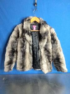 lot 9 image: Womens Faux Fur Coat  Thalia Sodi - Size 1416