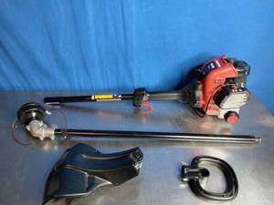 lot 27 image: Troy-Bilt Straight Shaft String Trimmer, 25cc 2-Cycle Engine