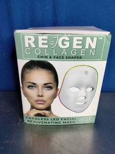 lot 47 image: Igia Re-Gen Cordless LED Facial Rejuvenating Mask.