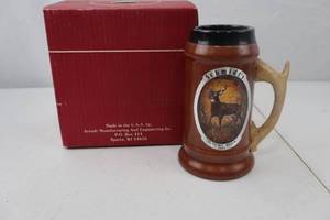 lot 37 image: Schmidts Autumn Buck 1993 Collector Beer Stein with Box