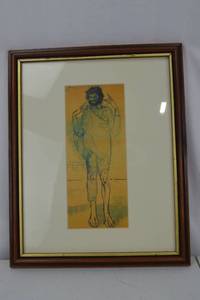 lot 80 image: Framed Picasso Art Print