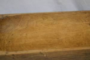 Oversize Primitive Hand-Carved Wooden Dough Bowl - 28 Inches