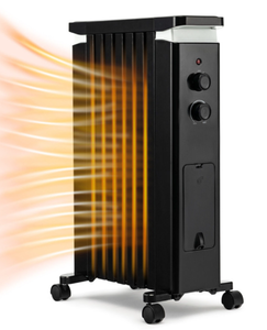 lot 262 image: Costway 1500W Portable Space Heater with Humidification Box