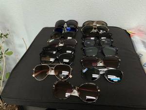 lot 181 image: LOT OF 15 Assorted Sunglasses (May Have Minor Scratches)