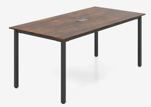 lot 447 image: Costway Home Office Modern Ergonomic Study Computer Desk for Small Space