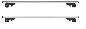 lot 469 image: Amazon Basics Cross Rail Roof Rack, 52 inches, Fits up to 46 Spans between Raised Side Rails with Gap, Pack of 2, BlackSilver
